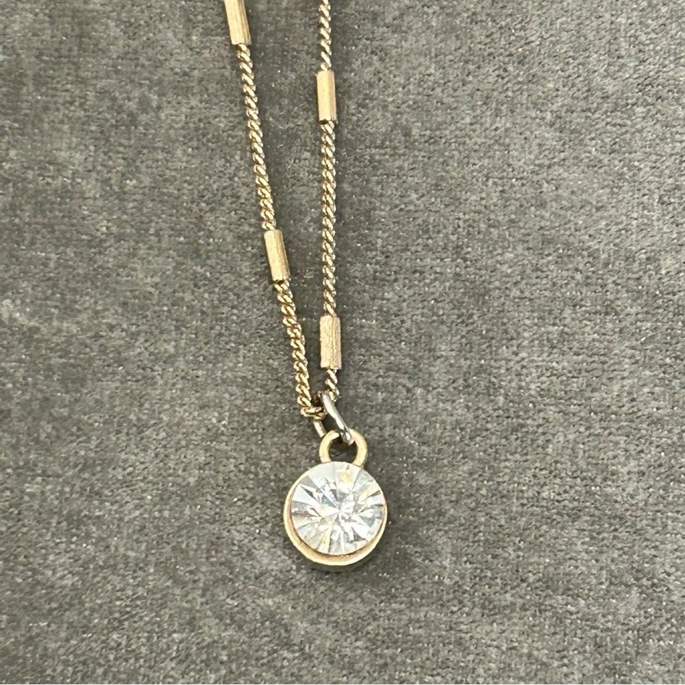 GUESS double crystal rhinestone cubic zirconia necklace bundle - Picture 4 of 14